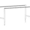 Grundgestell, Basic, Höhe fix 720 mm