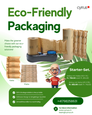 Starter Set. - Luftpolstermaschine - Transportschutz - Empfindliche Ware - Schutz Versandweg