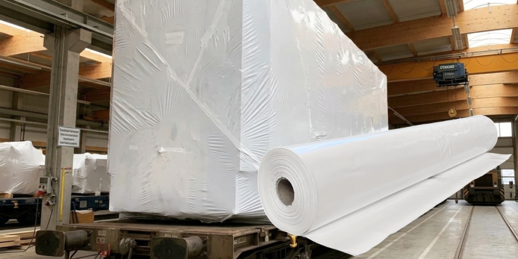 Abbundfolie weiss UV-beständig Oberflächenschutz Transportfolie Schweiz | Cyrrus